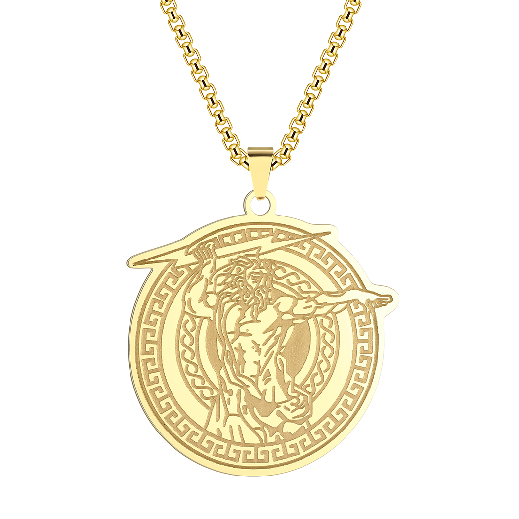 Zeus Men Accessories - Vintage Zeus Mặt Dây Chuyền Thần