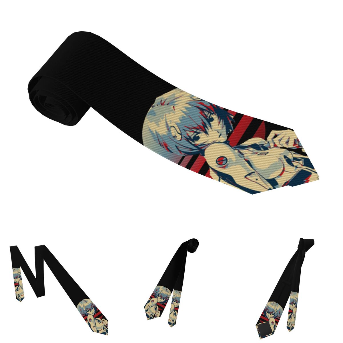 Rei Ayanami Classic Neckties U - đánh giá và giá Men Accessories For Wedding