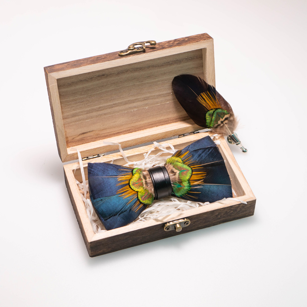 EASTEPIC Tay Lông Vũ Đính Nơ T - đánh giá và giá Neck Tie Set Box