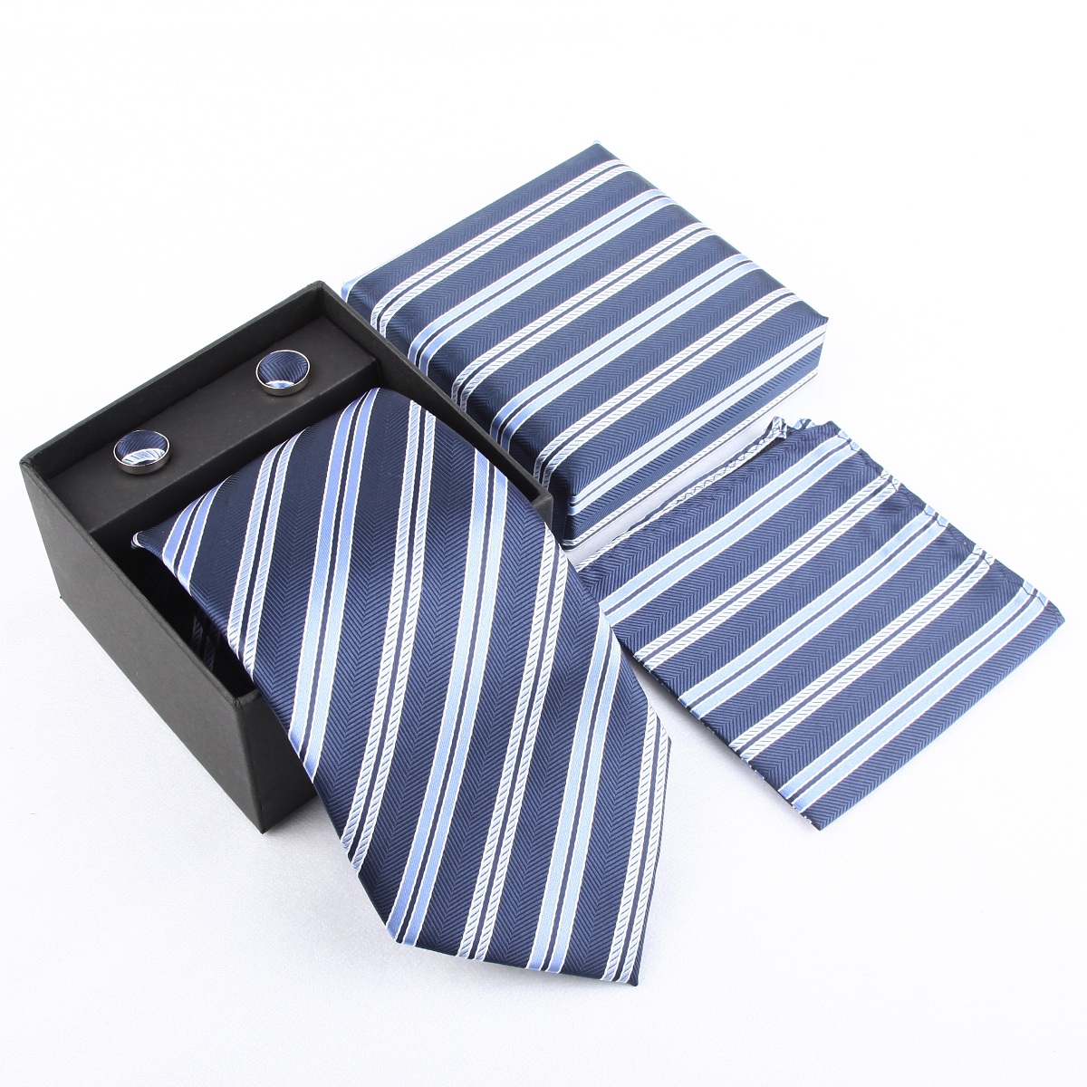 Casual Men's Neck Tie Handkerc - đánh giá và giá Neck Tie Set Box