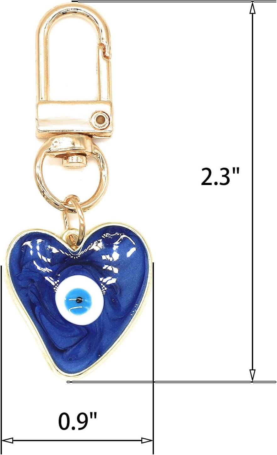 Evil Eye Keychains Sweat-heart - đánh giá và giá Men Accessories Evil Eye
