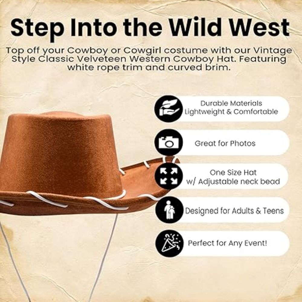 Fantasia Woody Jessie Cosplay  - đánh giá và giá Men Accessories Hat