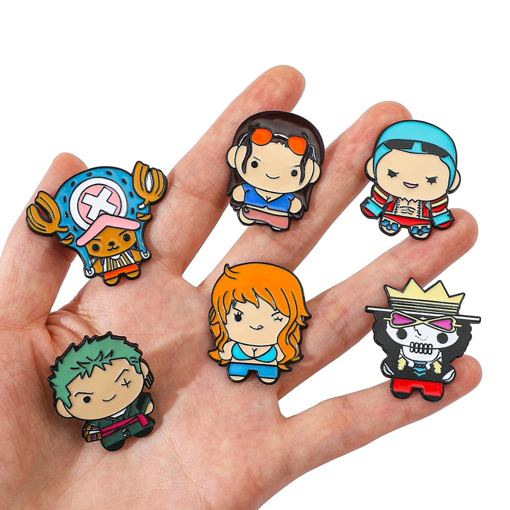 9 Pcs Creative Cartoon Brooch  - đánh giá và giá Lapel Pin Enamel