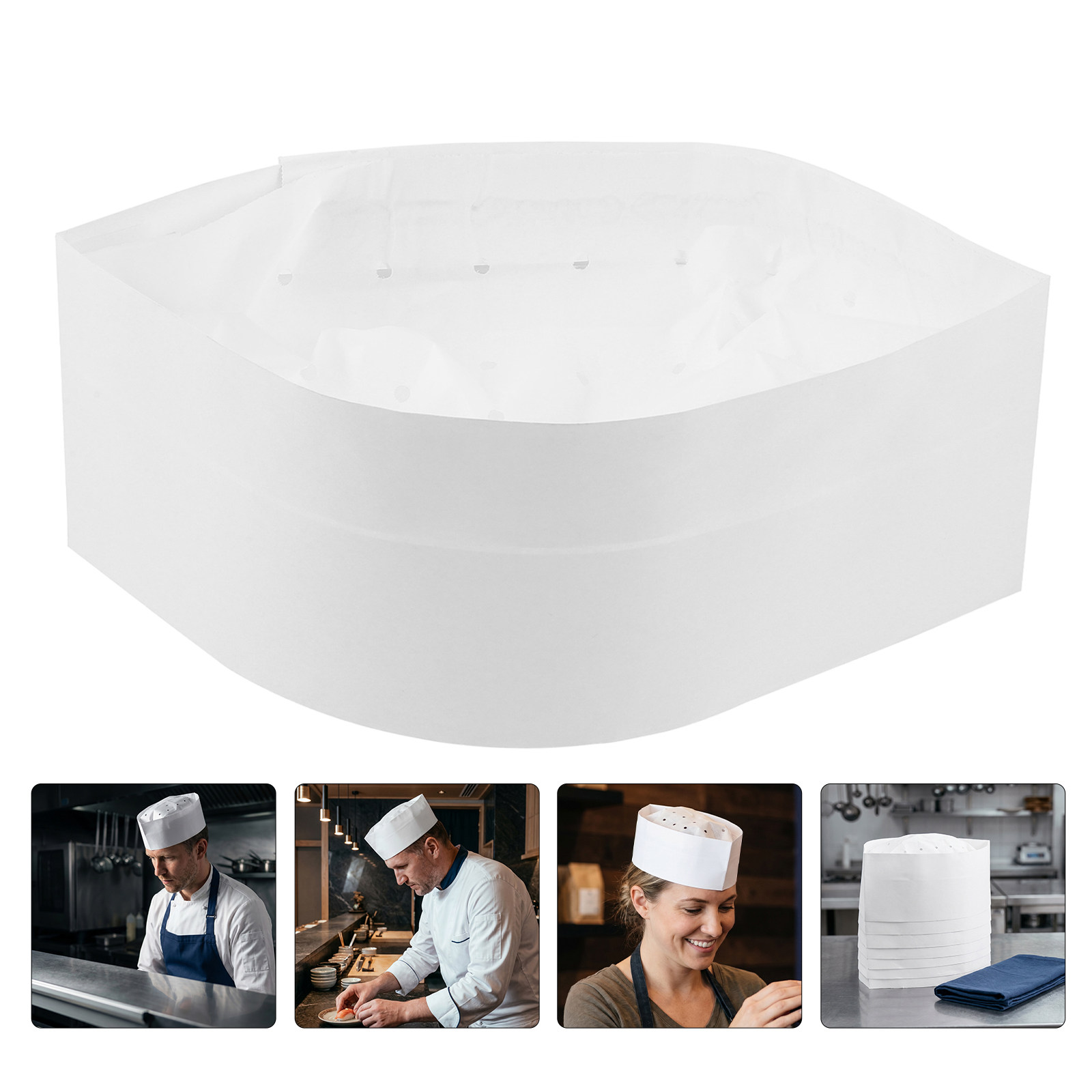 30pcs Disposable paper Chef Sk - đánh giá và giá Men Accessories Shop