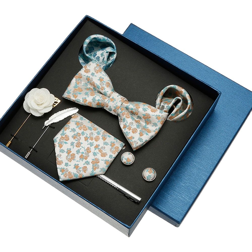 Luxury Silk Tie Hankies Set In - đánh giá và giá Neck Tie Set Box