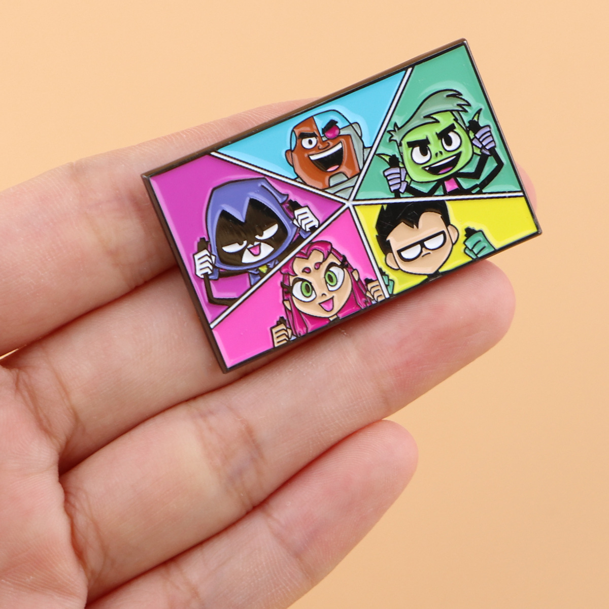 New Teen Heroes Team Enamel Pi - đánh giá và giá Lapel Pin Enamel