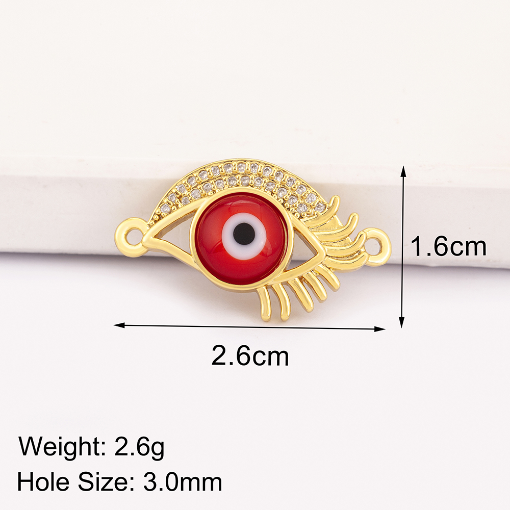 Colorful Shiny Crystal Evil Ey - đánh giá và giá Men Accessories Evil Eye