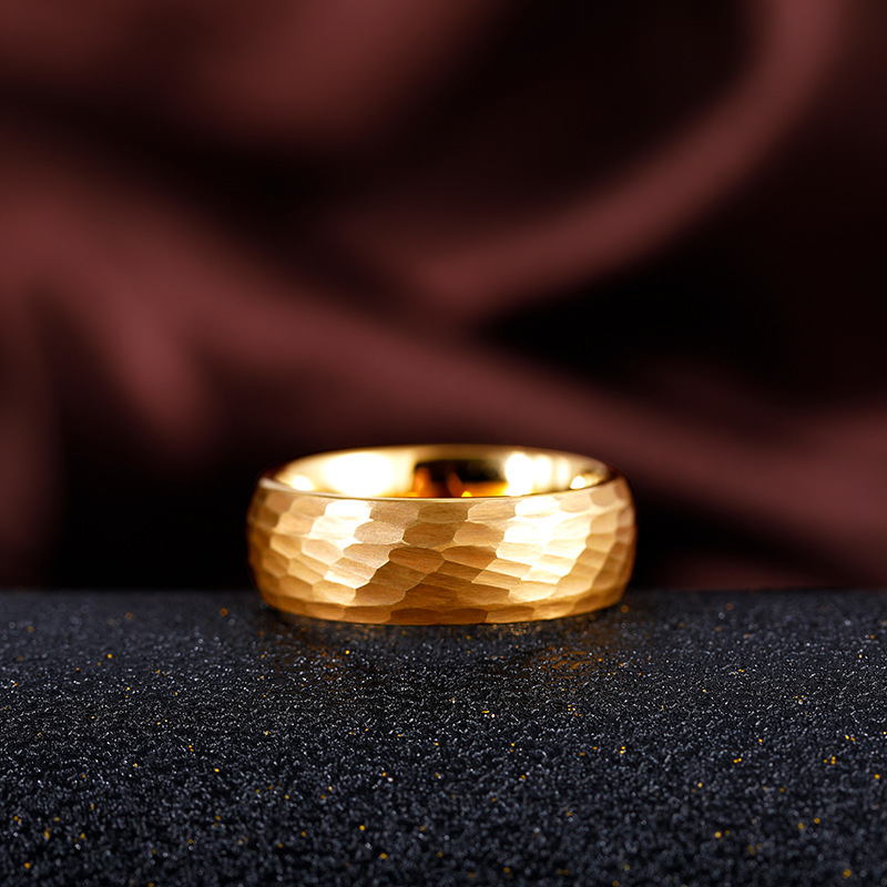 Hammered Multi-faceted Titaniu - đánh giá và giá Men Accessories For Wedding