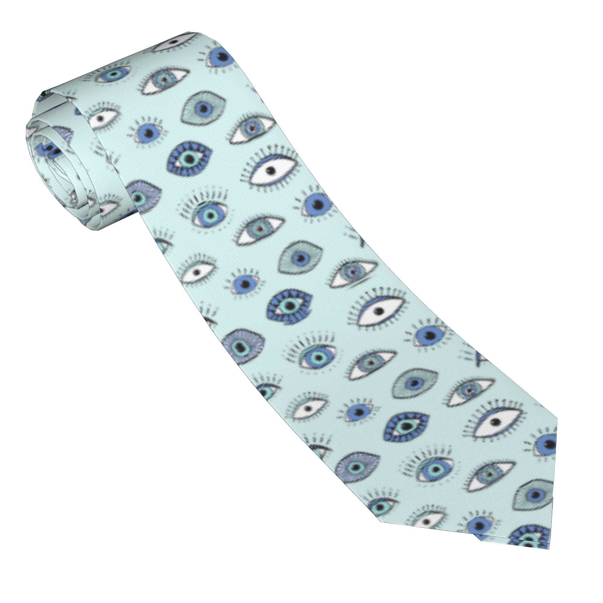 Evil eye Neckties Casual 8 cm  - đánh giá và giá Men Accessories Evil Eye