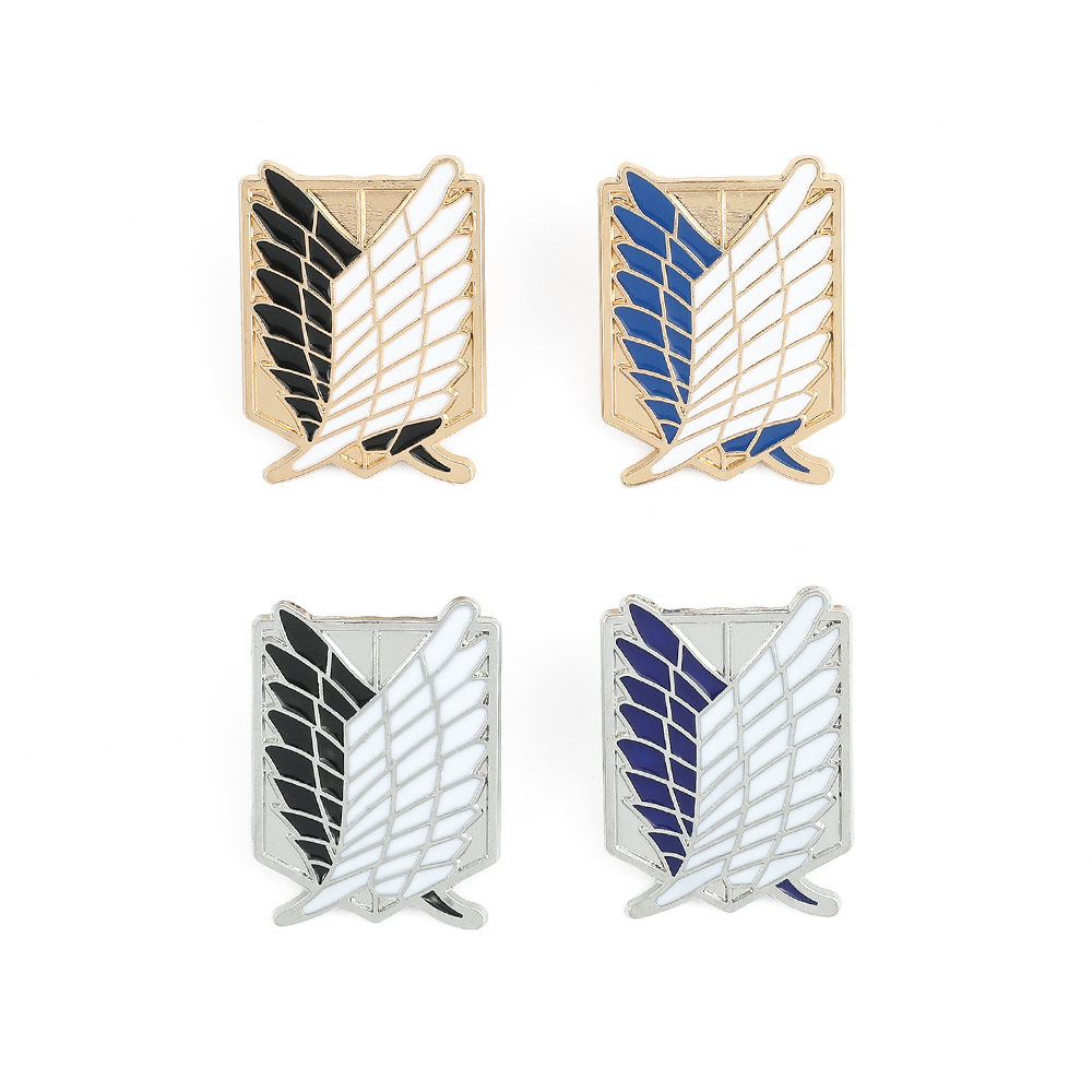 Anime Attack on Titan Enamel B - đánh giá và giá Lapel Pin Enamel