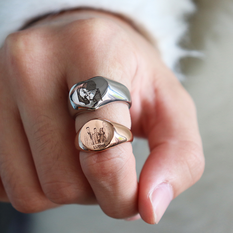 Custom Engraved Picture Logo N - đánh giá và giá Men Accessories For Wedding