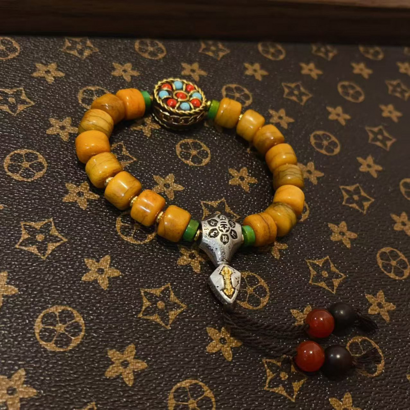 Yak Bone Matching Nepal Bracel - đánh giá và giá Men Accessories Nepal