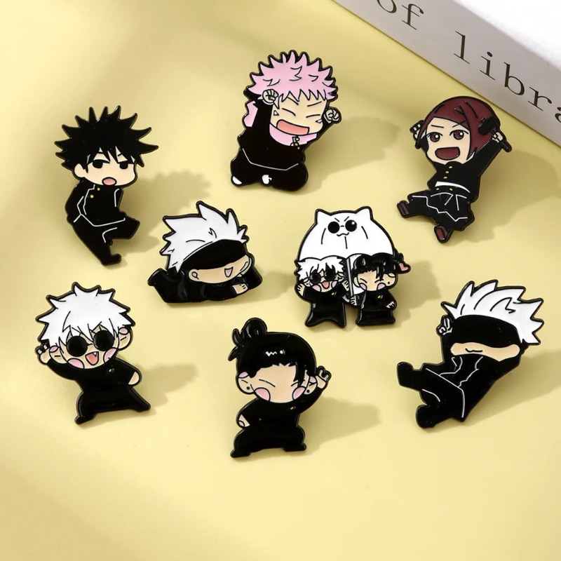 8pcs Anime Itadori Yuji Enamel - đánh giá và giá Lapel Pin Enamel