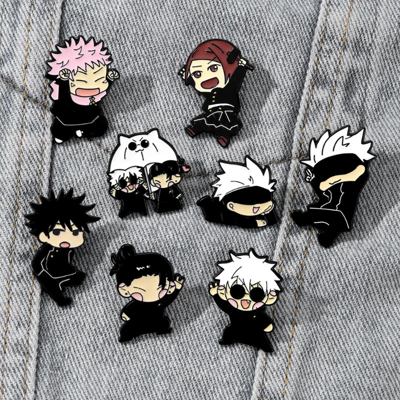 8pcs Anime Itadori Yuji Enamel - đánh giá và giá Lapel Pin Enamel