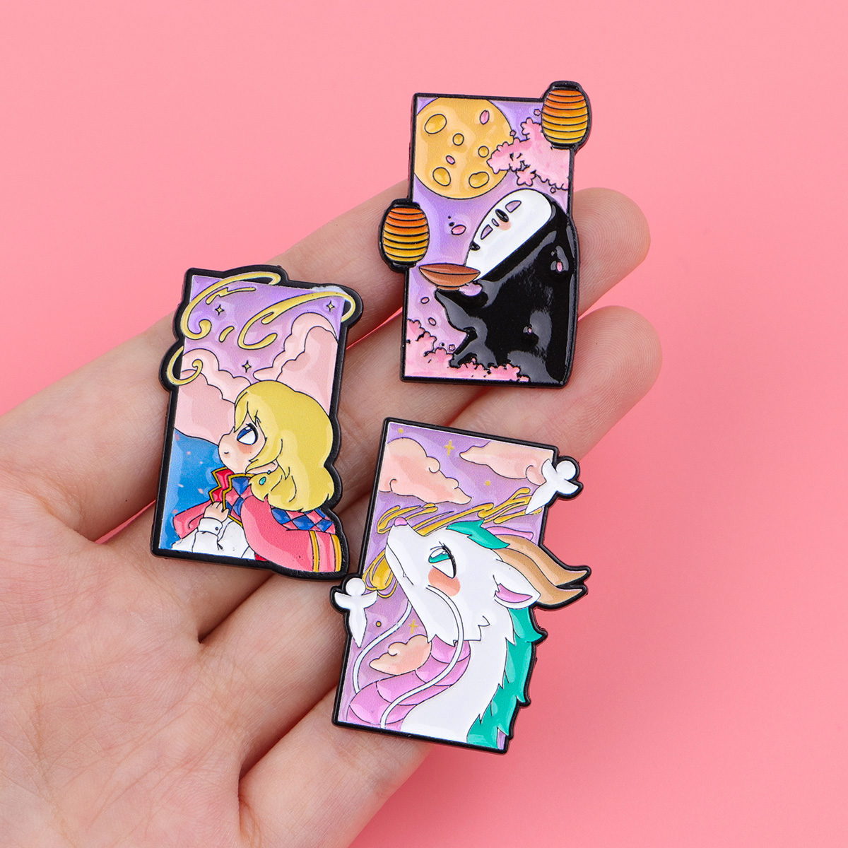 Healing Anime Series Enamel Pi - đánh giá và giá Lapel Pin Enamel