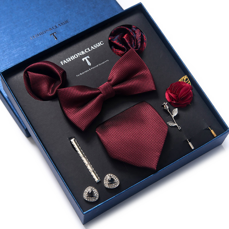 Holiday Present Tie Handkerchi - đánh giá và giá Neck Tie Set Box