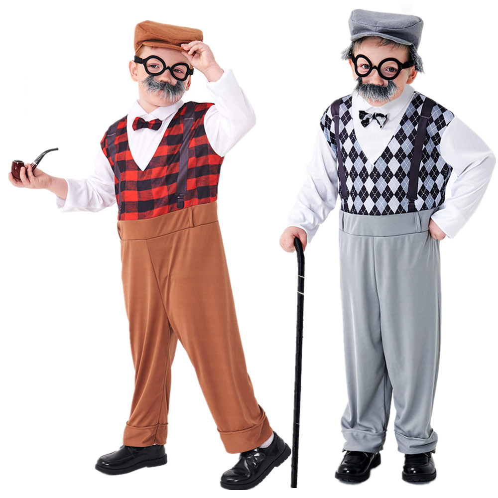 Halloween Cosplay Old Man Cost - đánh giá và giá Men Accessories Hat