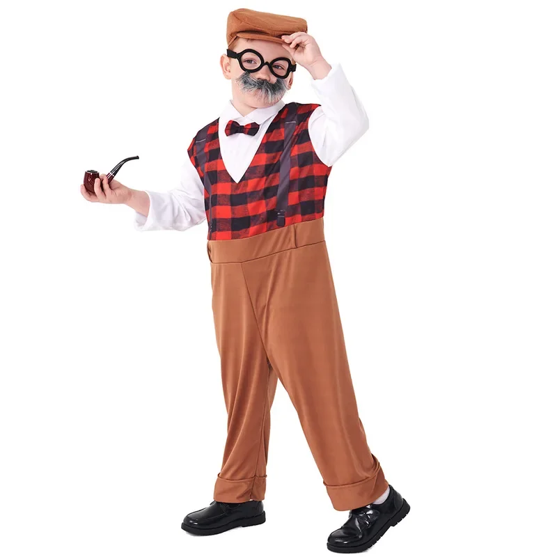Halloween Cosplay Old Man Cost - đánh giá và giá Men Accessories Hat