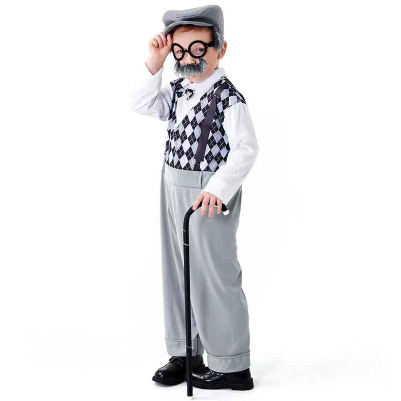 Halloween Cosplay Old Man Cost - đánh giá và giá Men Accessories Hat